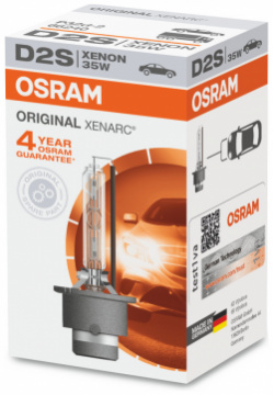 Лампа ксеноновая OSRAM D2S Xenarc Original 85V 35W 66240 