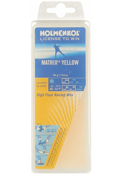 Парафин Holmenkol HF Matrix Yellow  высокофторовый 0… 2C 150 г 24251 В