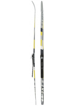Беговые лыжи Karjala Orion 36360 с креплением NNN  желтый рост 160 см (Карелия) 36360(160)
