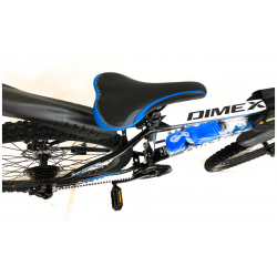 Велосипед горный 21 скорость 26 колеса DIMEX (Черно синий) GNSYKE GN10