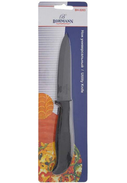 Нож универсальный "Bohmann"  керамический длина лезвия 10 см Bohmann 5203BH