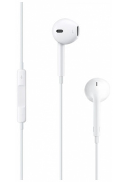 Наушники с микрофоном Apple EarPods 3 5mm MNHF2ZM/A В отличие от круглой формы