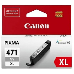 Картридж Canon CLI 471XLGY (0350C001) для MG5740/MG6840/MG7740  серый 0350C001 О