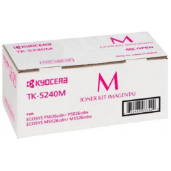Картридж Kyocera TK 5240M (1T02R7BNL0) для P5026cdn/cdw M5526cdn/cdw  пурпурный 1T02R7BNL0