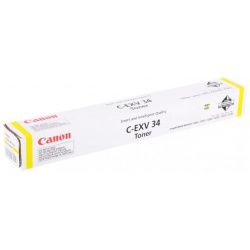 Картридж Canon C EXV34 (3785B002) туба для копира iR C9060/C9065/C9070  желтый 3785B002