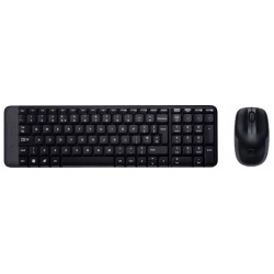 Набор клавиатура+мышь Logitech MK220 черный (920 003169) 920 003169 К