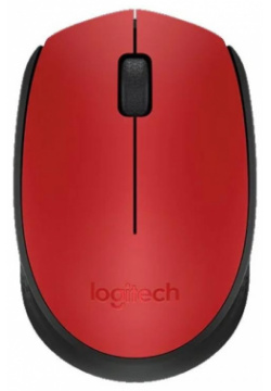 Мышь Logitech Wireless Mouse M171 Red Black 910 004641 