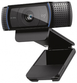 Веб камера Logitech HD Pro C920 черный 2Mpix USB2 0 с микрофоном 960 001055 