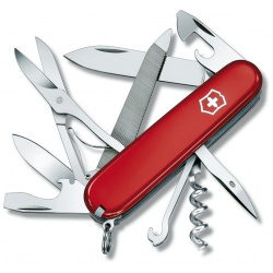 Нож Victorinox Mountaineer 1 3743 Red Швейцарский с классическим дизайном