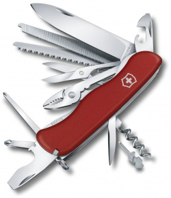 Нож Victorinox Work Champ 0 8564 Red Многофункциональный швейцарский