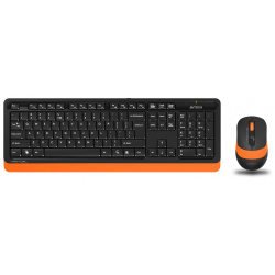 Набор клавиатура+мышь A4Tech Fstyler FG1010 черный/оранжевый ORANGE 