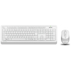 Набор клавиатура+мышь A4Tech Fstyler FG1010 белый/серый WHITE 