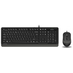 Набор клавиатура+мышь A4Tech Fstyler F1010 черный/серый GREY 