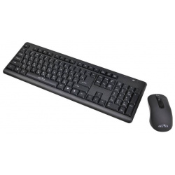 Набор клавиатура+мышь Oklick 270M черный MK 5306 