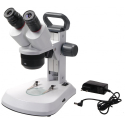 Микроскоп стерео Микромед МС 1 вар 1C (1х/2х/4х) Led стереоскопический