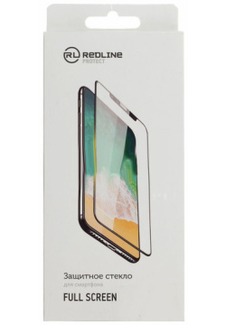 Защитное стекло Redline черный для Apple iPhone XR/11 (УТ000016086) Red line УТ000016086 