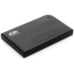 Внешний корпус для HDD/SSD AgeStar 3UB2A14 SATA II пластик/алюминий черный 2 5" 