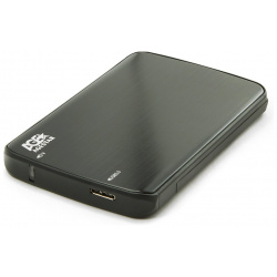 Внешний корпус для HDD/SSD AgeStar 3UB2A12 SATA пластик/алюминий черный 2 5" 