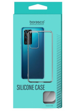 Чехол BoraSCO силиконовый для Samsung Galaxy A52 прозрачный 
