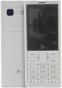 Мобильные телефон F+ B241 SILVER (2 SIM) Простой кнопочный