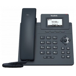 VoIP телефон Yealink SIP T30P without PSU черный 