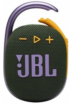 Портативная акустика JBL Clip 4 green JBLCLIP4GRN 