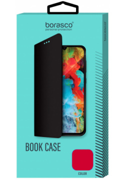 Чехол BoraSCO Book Case Urban для (A525) Galaxy A52  красный шелк
