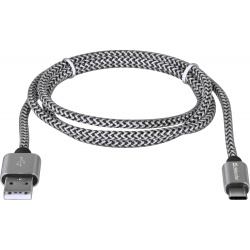 Кабель Defender USB09 03T USB Type C  1м (87815) White 87815 Максимальная сила