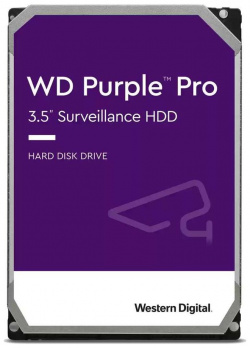 Жесткий диск HDD Western Digital SATA III 10Tb (WD101PURP) WD WD101PURP Р