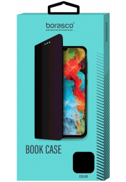 Чехол BoraSCO Book Case для Samsung (A225/ M225) Galaxy A22/ M22 черный 