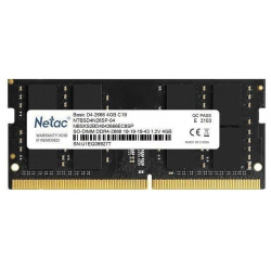Память оперативная DDR4 Netac 4Gb 2666Mhz (NTBSD4N26SP 04) NTBSD4N26SP 04 