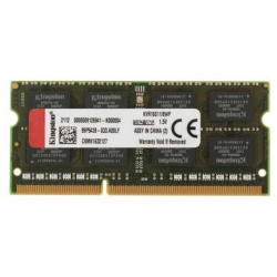 Память оперативная DDR3 Kingston 8Gb 600MHz (KVR16S11/8WP) KVR16S11/8WP ОЗУ
