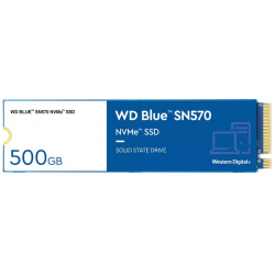 Накопитель SSD Western Digital 500GB (WDS500G3B0C) WD WDS500G3B0C Твердотельный