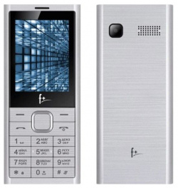 Мобильный телефон F+ B280 Silver Дизайн телефона отличается большим для своего