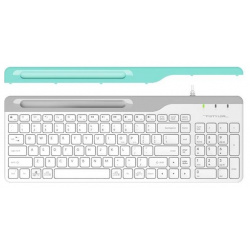 Клавиатура A4Tech Fstyler FK25 белый/серый WHITE Встроенная подставка для