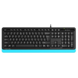 Клавиатура A4Tech Fstyler FKS10 черный/синий BLUE 