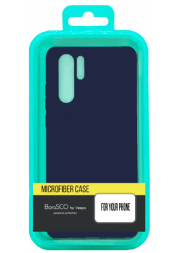 Чехол BoraSCO Microfiber Case для Xiaomi Redmi Note 10T/ Poco M3 Pro синий 
