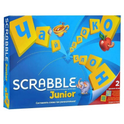 Настольная игра Mattel "Scrabble" Джуниор арт Y9736 