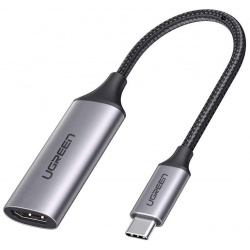 Адаптер UGREEN CM297 (70444) USB C to HDMI Adapter серый космос 
