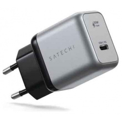 Сетевое зарядное устройство Satechi 30W USB C GaN Wall Charger серый космос 