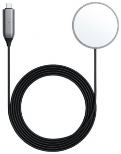 Беспроводное зарядное устройство Satechi USB C Magnetic Charging Cable серый космос 