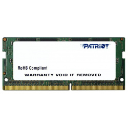 Оперативная память для ноутбука DDR3 Patriot PSD38G1600L2S 
