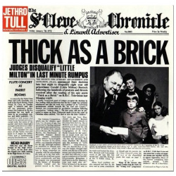 Виниловая пластинка Jethro Tull  Thick As A Brick (0825646139507) Parlophone