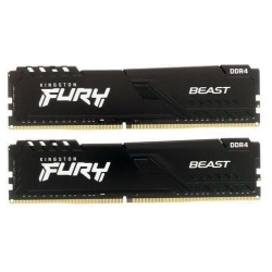 Память оперативная DDR 4 Kingston FURY Beast 16Gb 3733Mhz (KF437C19BBK2/16) KF437C19BBK2/16 