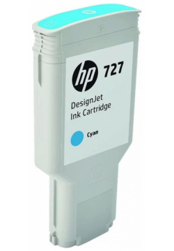 Картридж HP F9J76A для DJ T1500/T1530/T2500/T2530/T920/T930  голубой