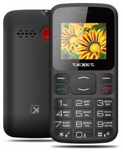 Мобильный телефон teXet TM B208 Black 