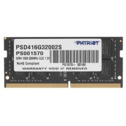 Память оперативная DDR4  Patriot Signature 16Gb 3200Mhz PSD416G32002S) PSD416G32002S