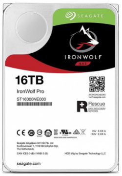 Жесткий диск Seagate IronWolf Pro 16Tb (ST16000NE000) ST16000NE000 
