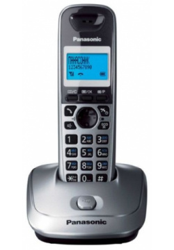 Радиотелефон Panasonic KX TG2511RUM серый 