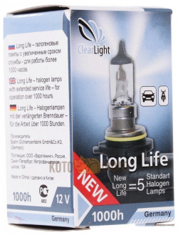 Лампа Clearlight HB4 12V 55W LongLife ML9006LL 